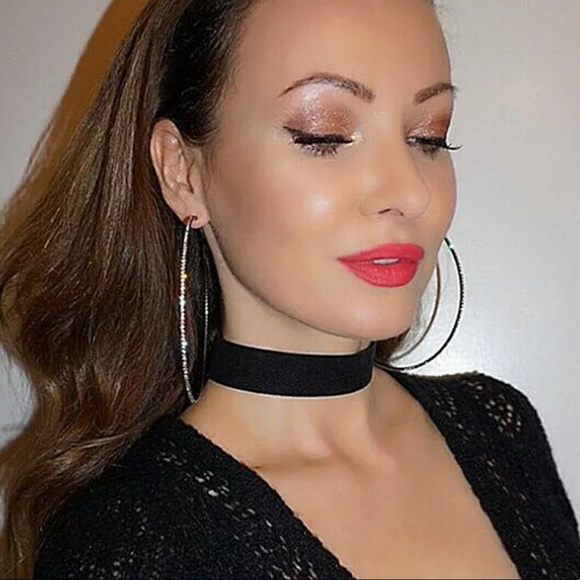 ๐NEW LUXURY 925 STERLING SILVER DIAMOND Earrings - Picture 2 of 4